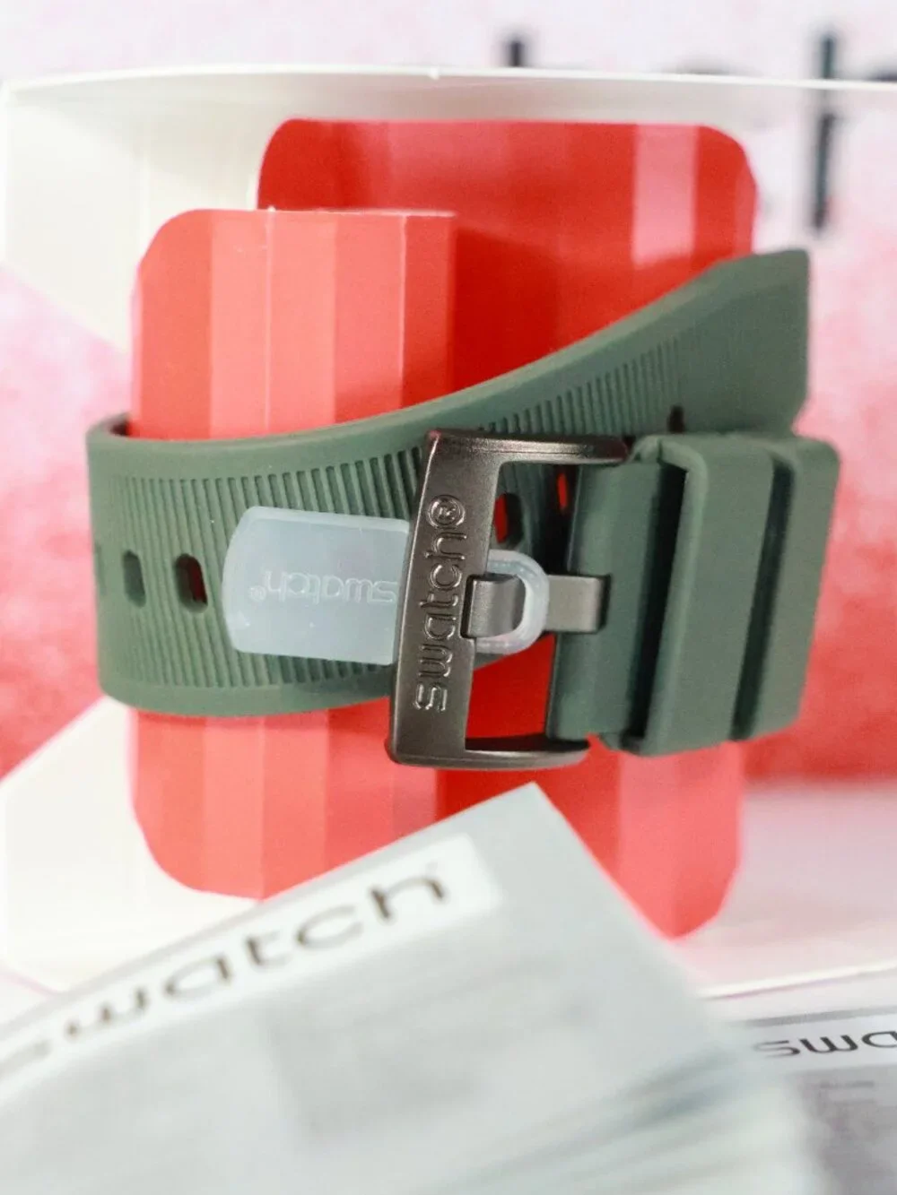 New Swiss Made BIG BOLD Futuristic Green SO27M105 47MM Multicolors W/Light